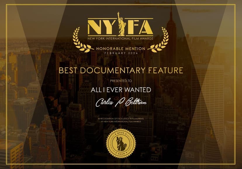 Best Documentary Feature — New York International Film Awards